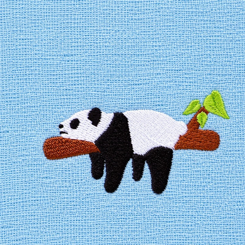 Asciugamano Giapponese Imabari - Panda