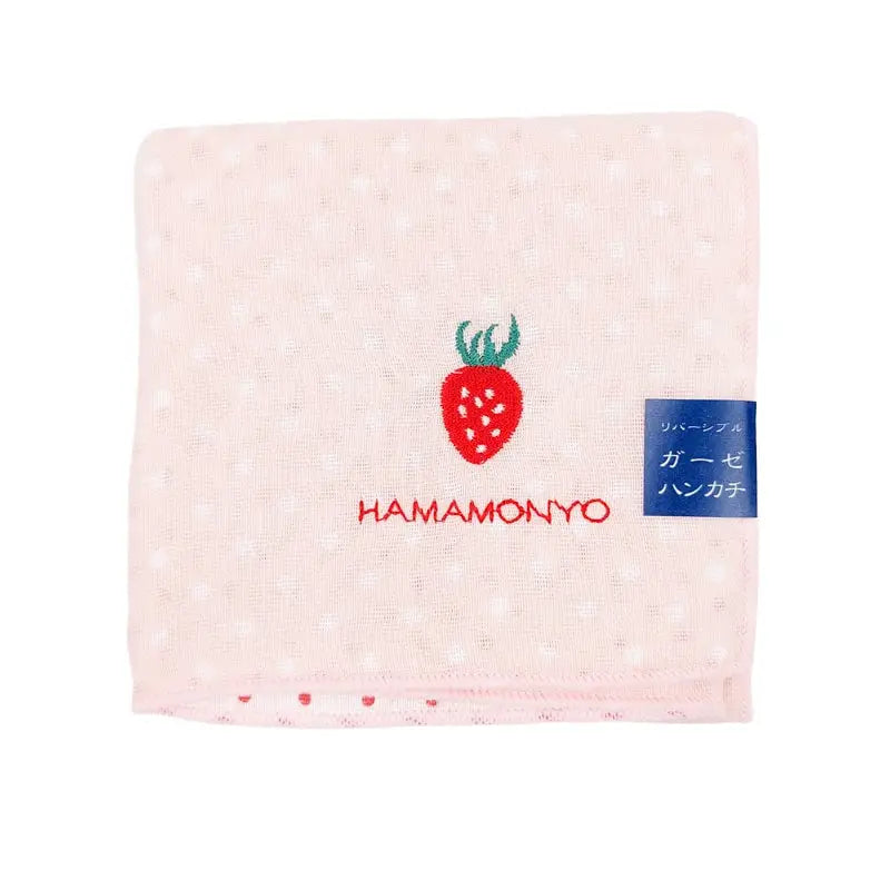 Asciugamano giapponese piccolo alla fragola