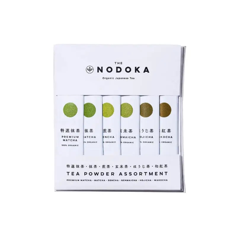 Assortimento di 6 tè giapponesi