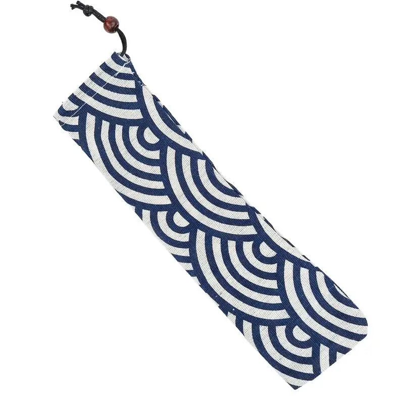 Astuccio per bacchette giapponesi Seigaiha
