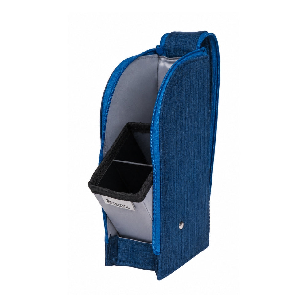 Astuccio Portapenne Verticale - Blu Navy