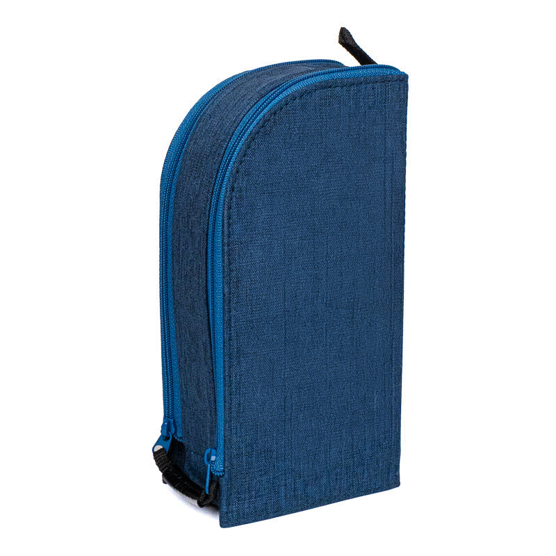 Astuccio Portapenne Verticale - Blu Navy