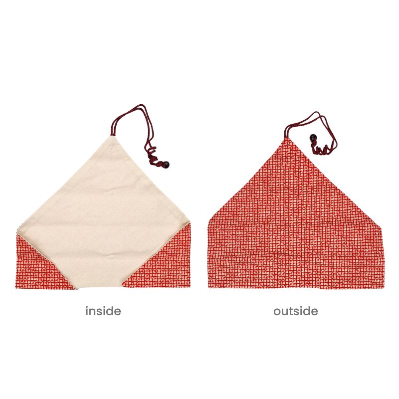 Astuccio Rosso Per Bacchette Giapponesi - Kanoko