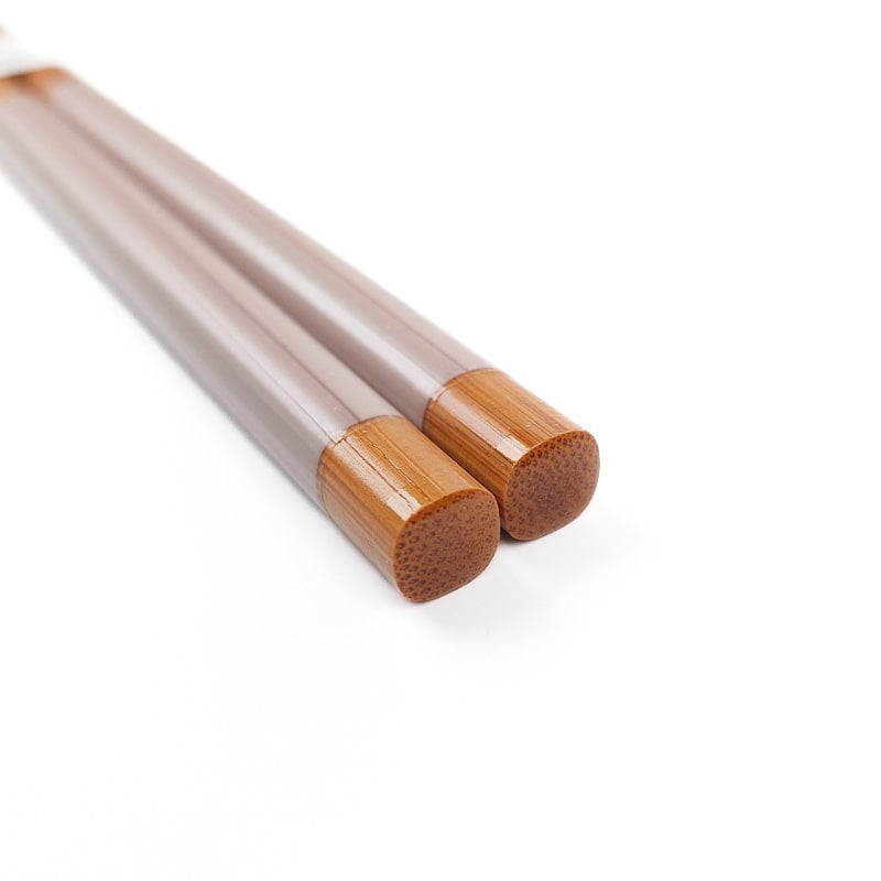 Bacchette giapponesi di bambù Beige