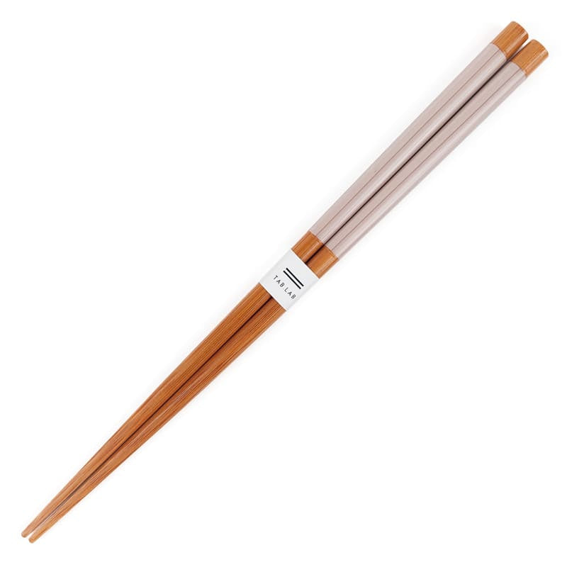 Bacchette giapponesi di bambù Beige