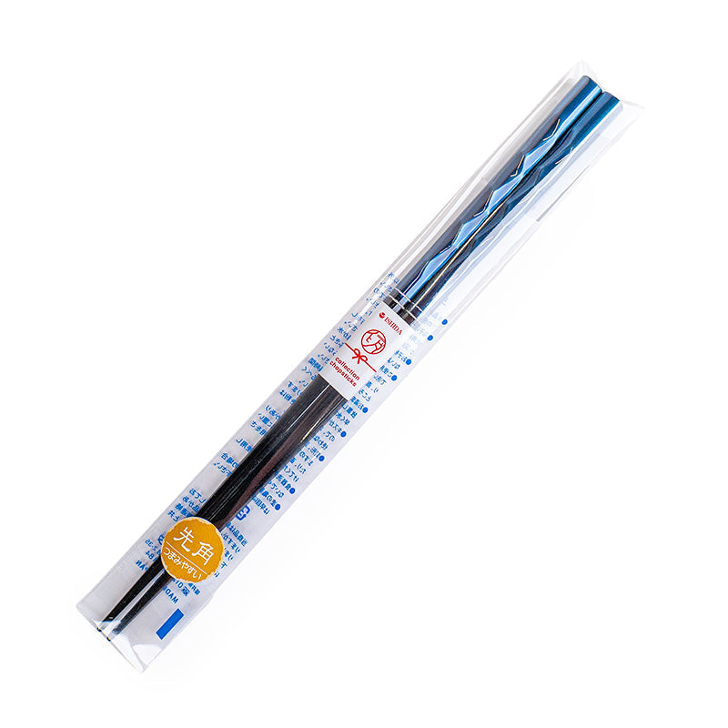 Bacchette giapponesi laccate blu