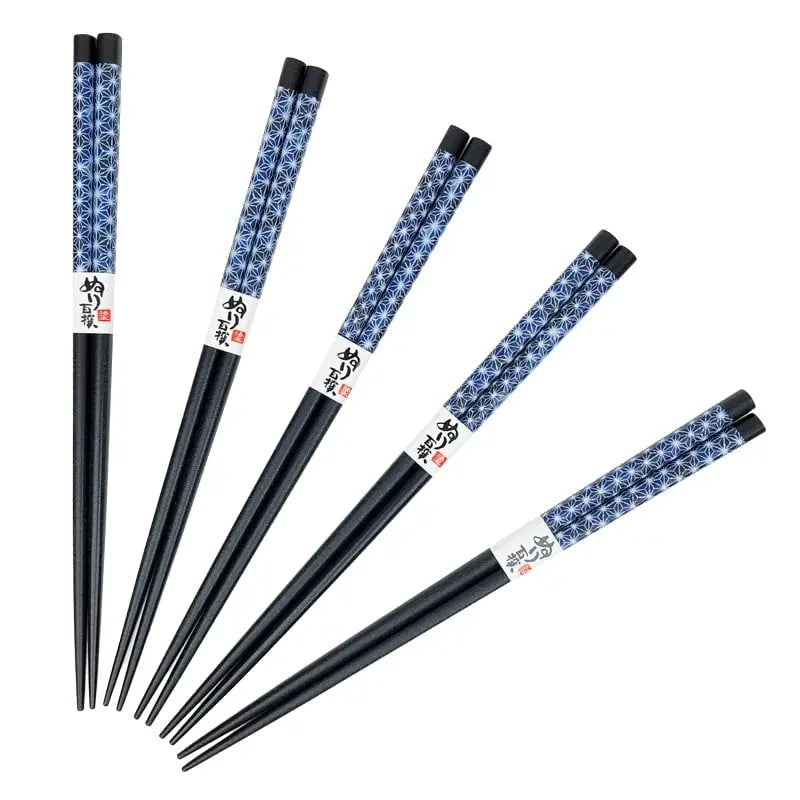 Bacchette giapponesi Asanoha Blue