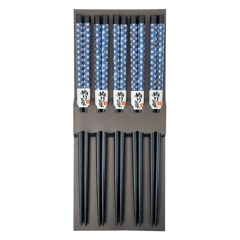 Bacchette giapponesi Asanoha Blue