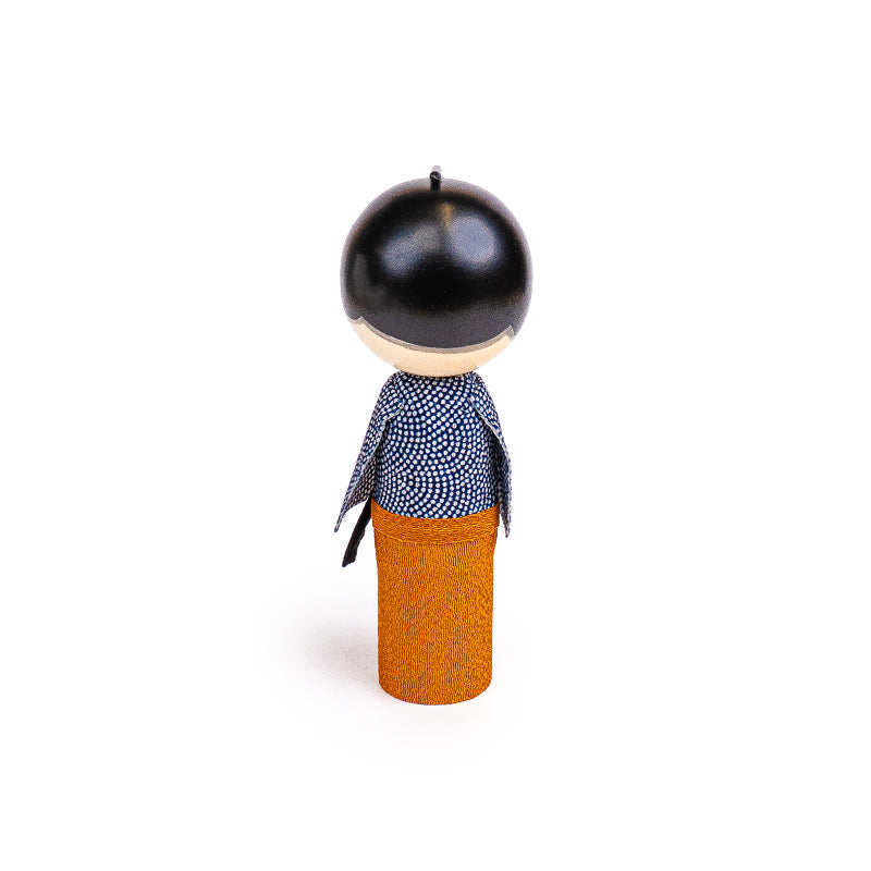 Bambola Giapponese Kokeshi - Samurai
