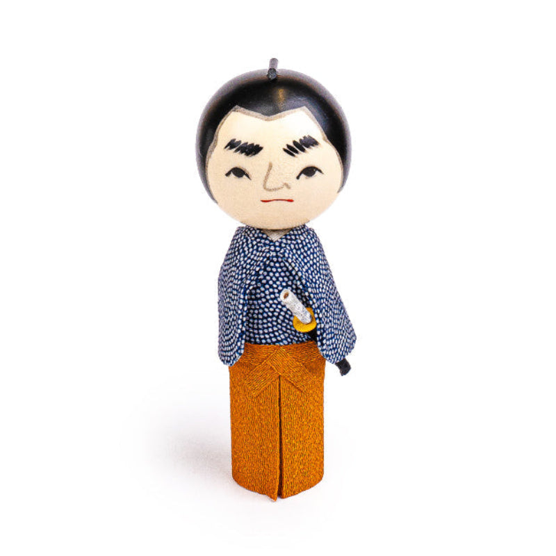 Bambola Giapponese Kokeshi - Samurai
