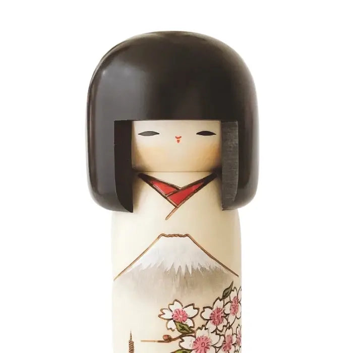 Bambola Kokeshi del Monte Fuji