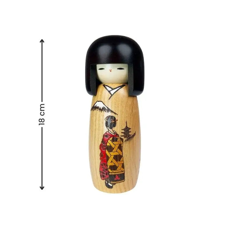 Bambola Kokeshi Geisha