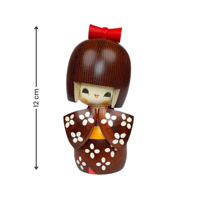 Bambola Kokeshi Kosode