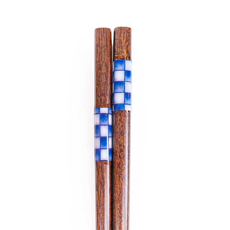 Bastoncini giapponesi Ichimatsu Indigo