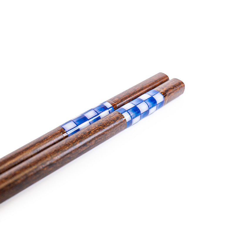 Bastoncini giapponesi Ichimatsu Indigo