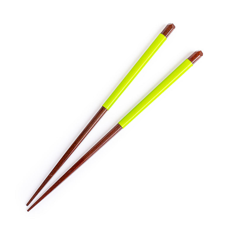 Bastoncini giapponesi in silicone antiscivolo verdi