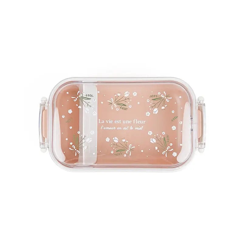 Bento giapponese rosa pastello