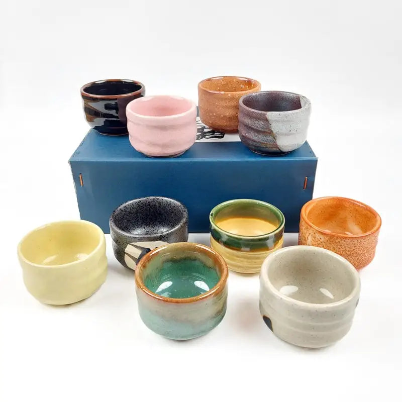 Bicchieri da sake in ceramica giapponese