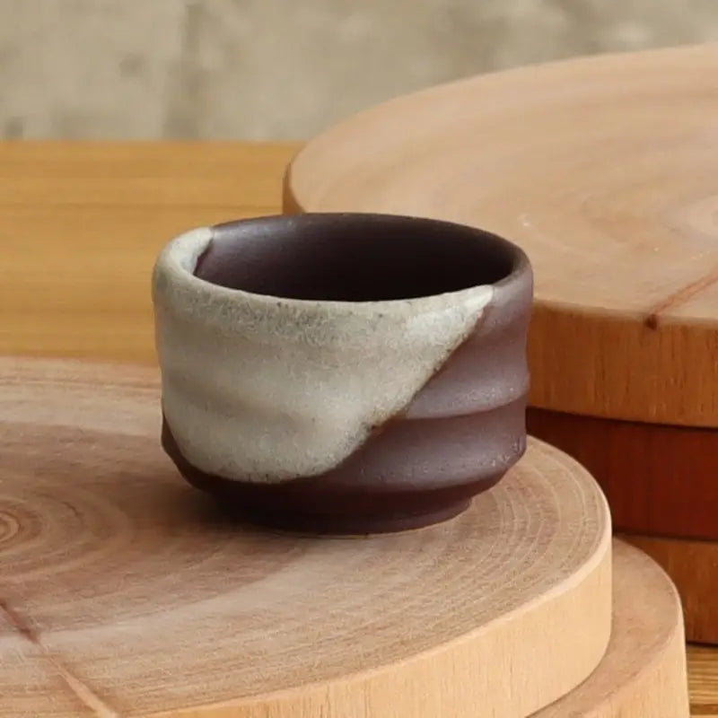 Bicchiere da sake giapponese fatto a mano