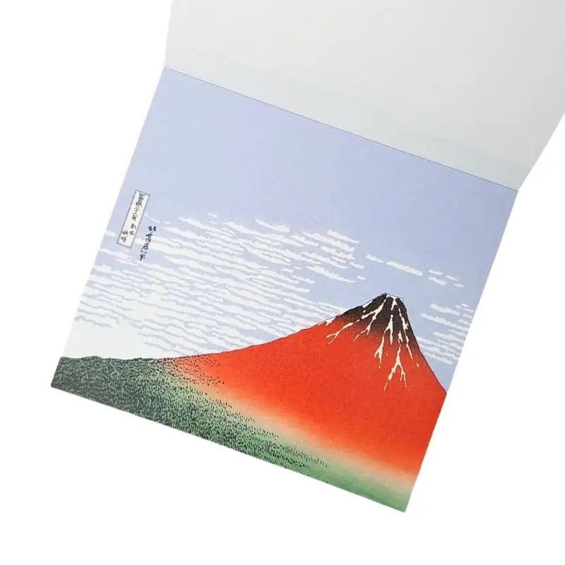 Blocchetto per appunti giapponese con stampe di Hokusai