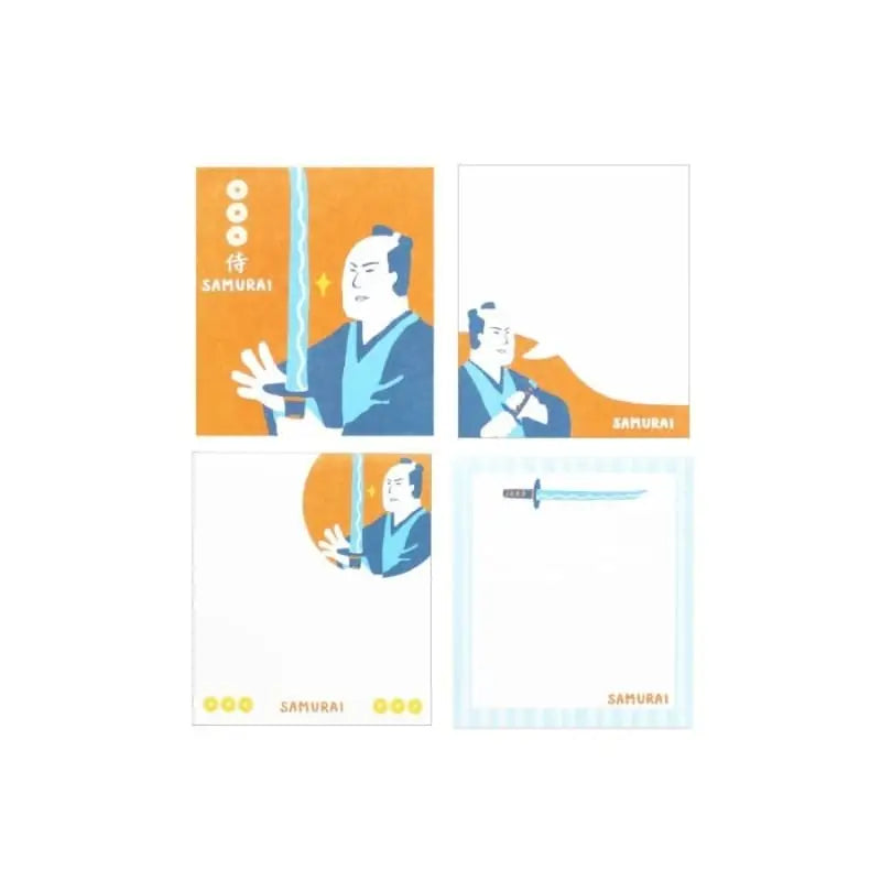 Blocco note giapponese Samurai