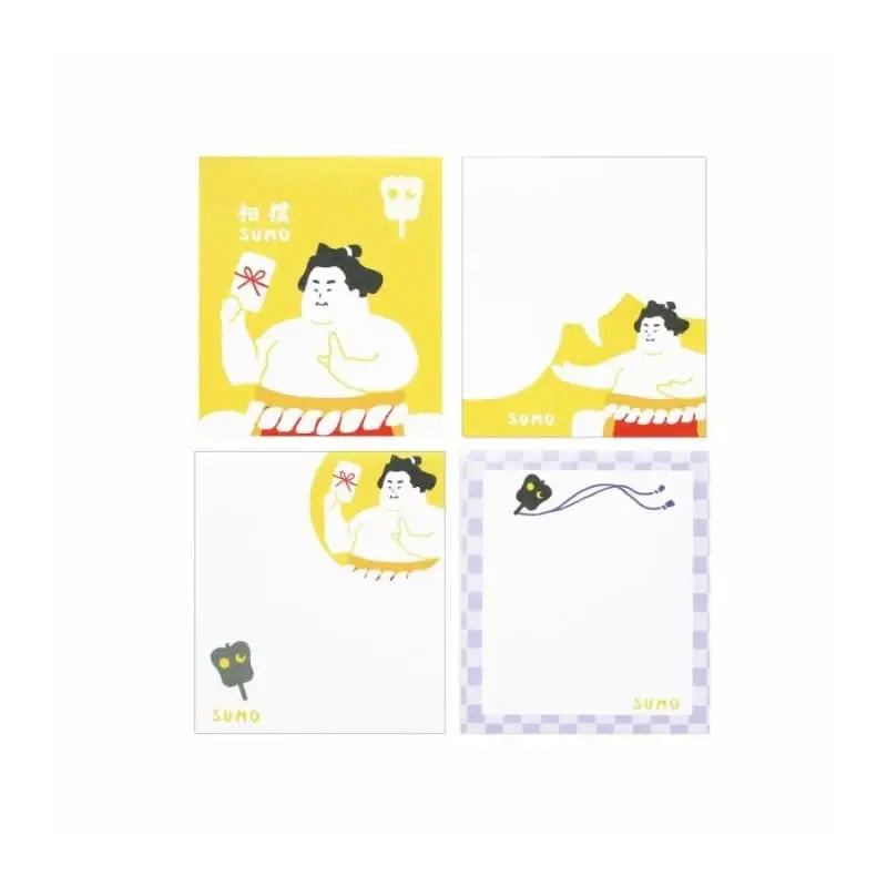 Blocco note Sumo giapponese