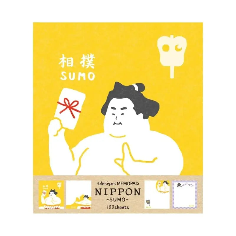 Blocco note Sumo giapponese