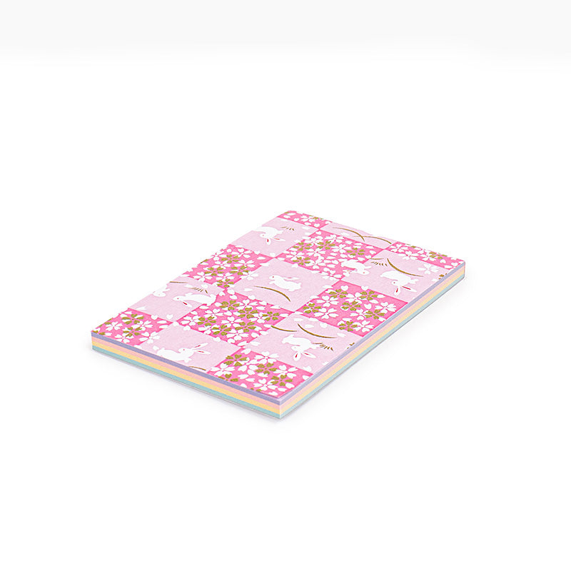 Blocco per appunti giapponese Pink Rabbits