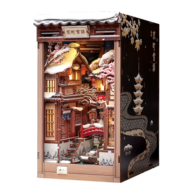 Book Nook Giapponese Kyoto Snow Whisper