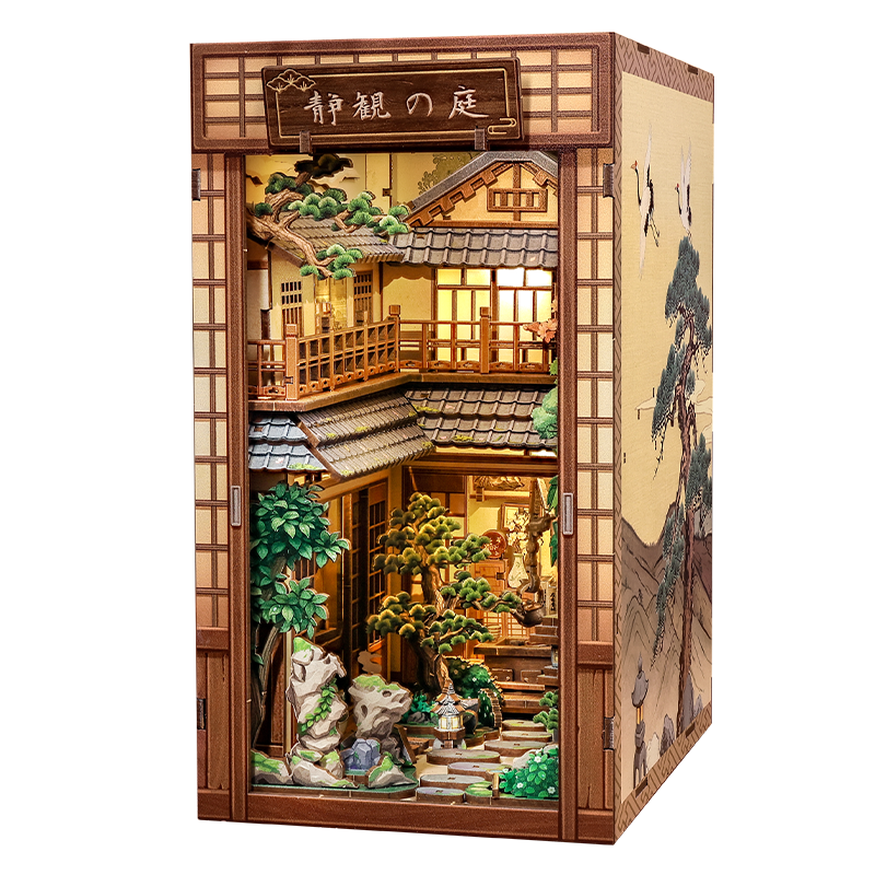 Book Nook Giapponese Serene Courtyard