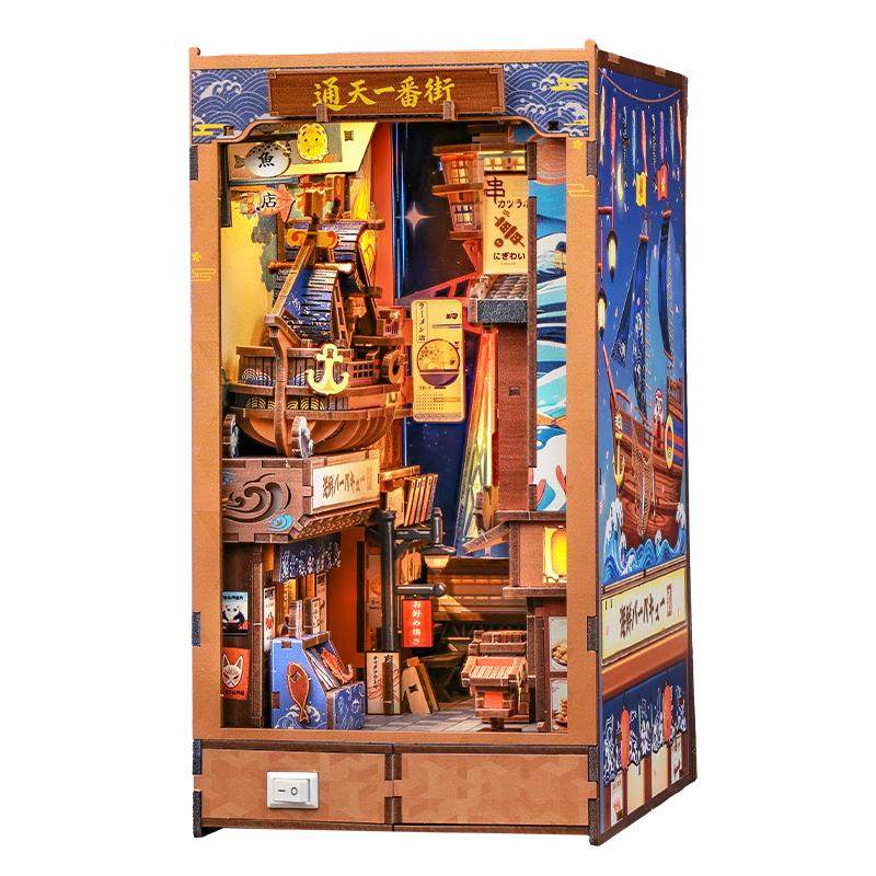 Book Nook Giapponese Tsutenkaku Ichiban Street