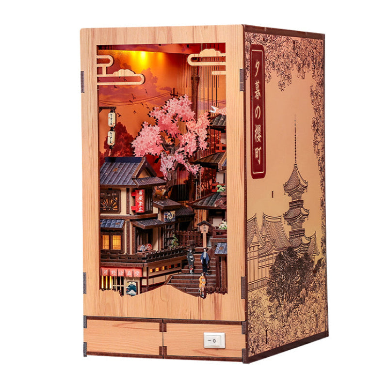 Book Nook Giapponese Twilight Sakura Path