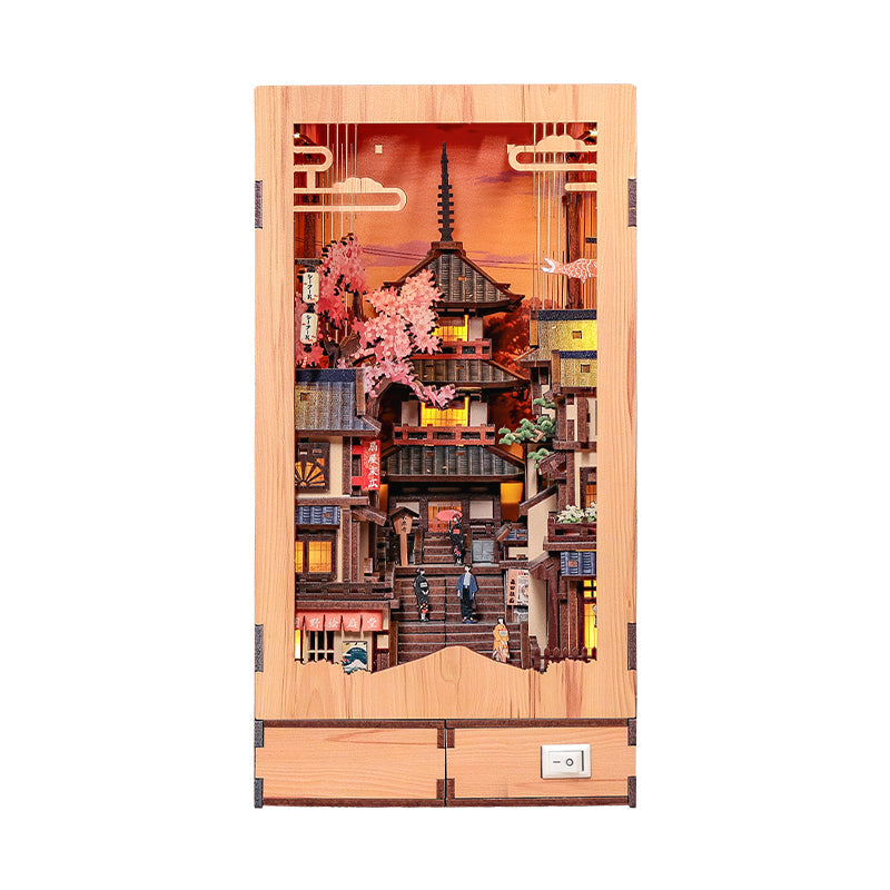 Book Nook Giapponese Twilight Sakura Path