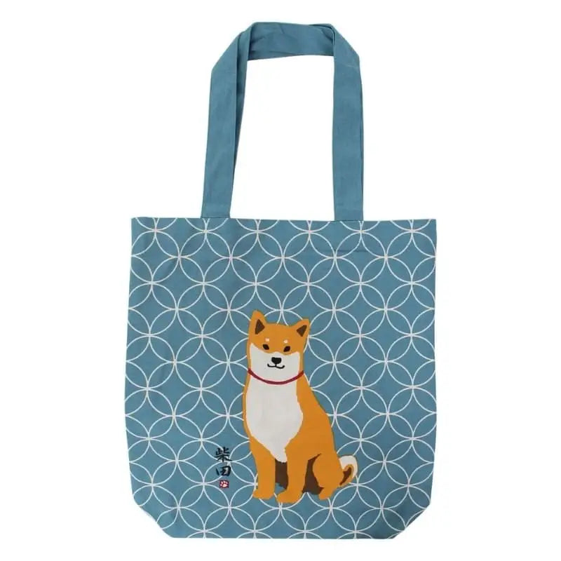 Borsa blu Shiba Shippo