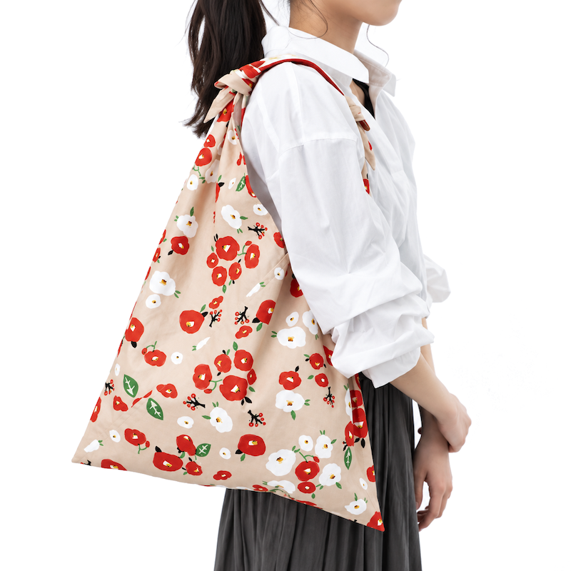 Borsa Furoshiki Giapponese - Camelia