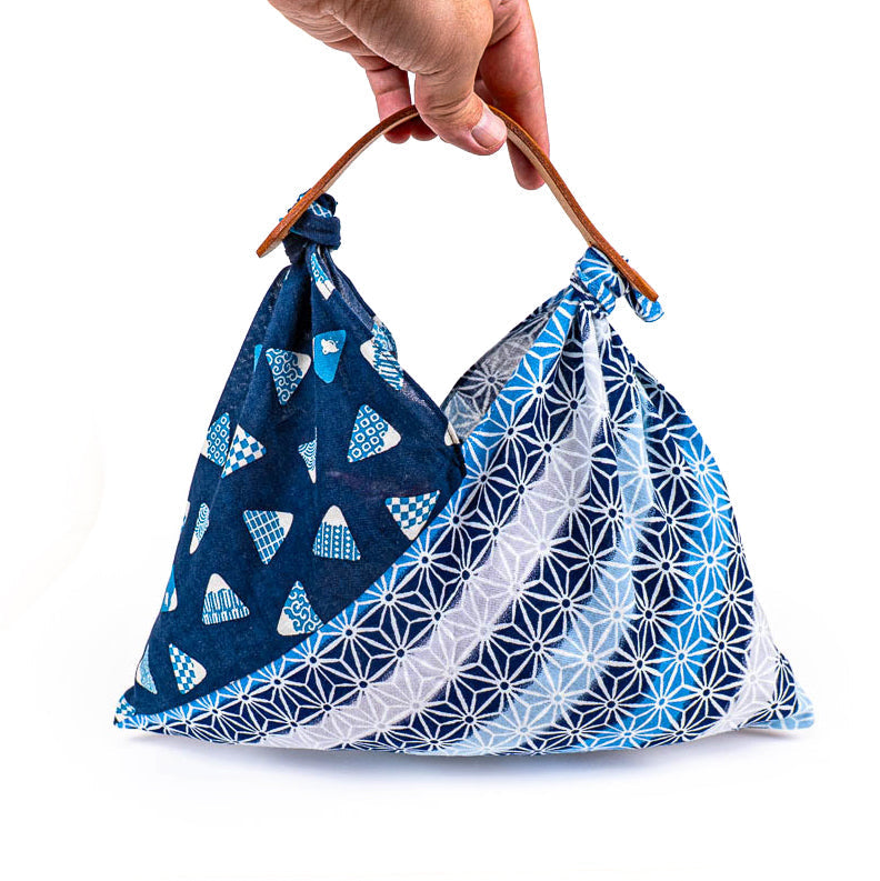 Borsa Giapponese da Annodare Azuma Bukuro Indigo