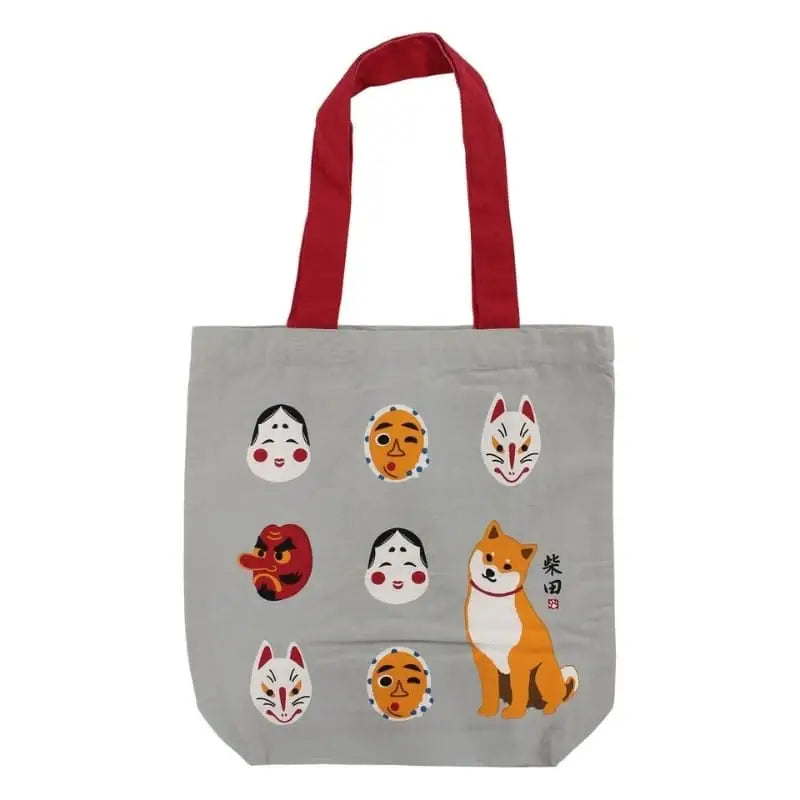 Borsa Tote Grigio Omote to Shiba