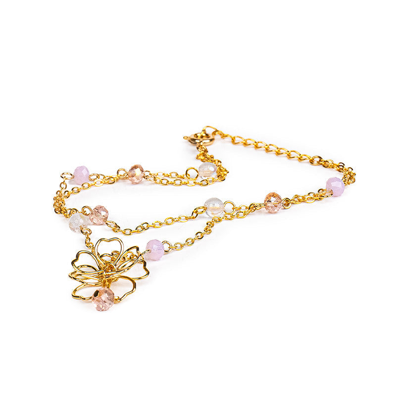 Bracciale Giapponese - Doppia Catena Sakura