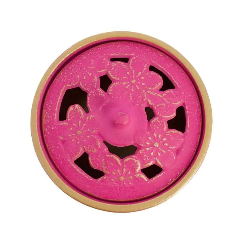 Bruciatore di incenso in ghisa rosa Iwachu