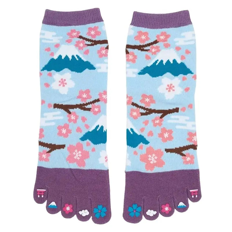 Calzini a 5 dita Mount Fuji - EU 36-39