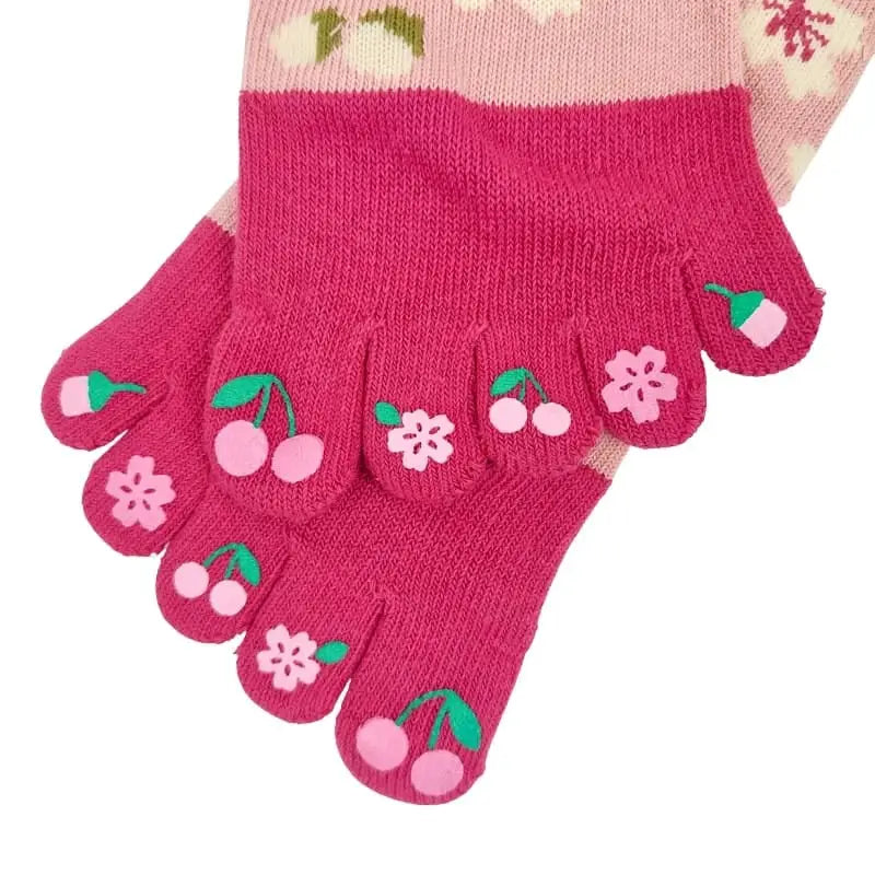 Calzini Sakura a 5 dita - EU 36-39