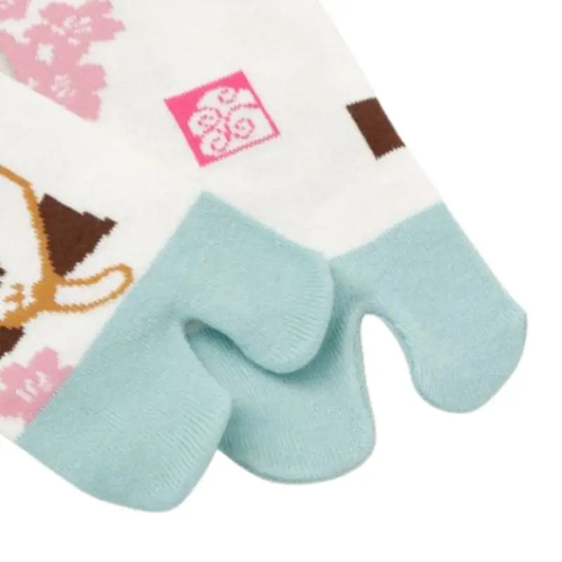 Calzini Tabi Sakura Cat