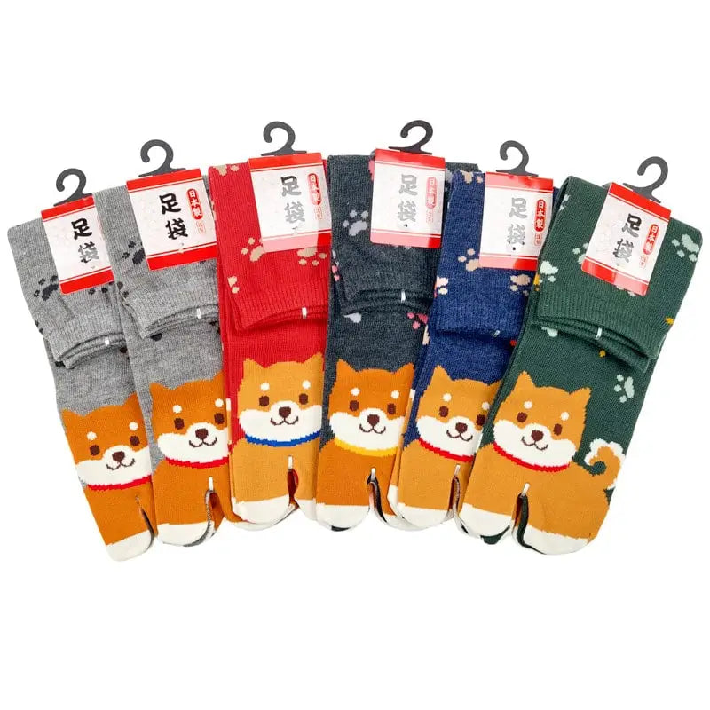Calzini Tabi Shiba - 6 paia - EU 36-40