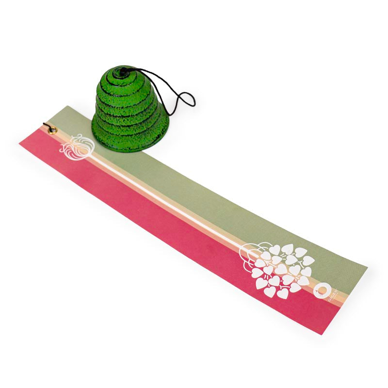 Campana a Vento Fūrin – Ghisa Hamon Verde