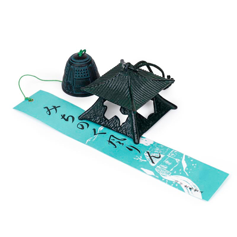 Campana a Vento Fūrin – Ghisa Nanbu & Padiglione del Tempio