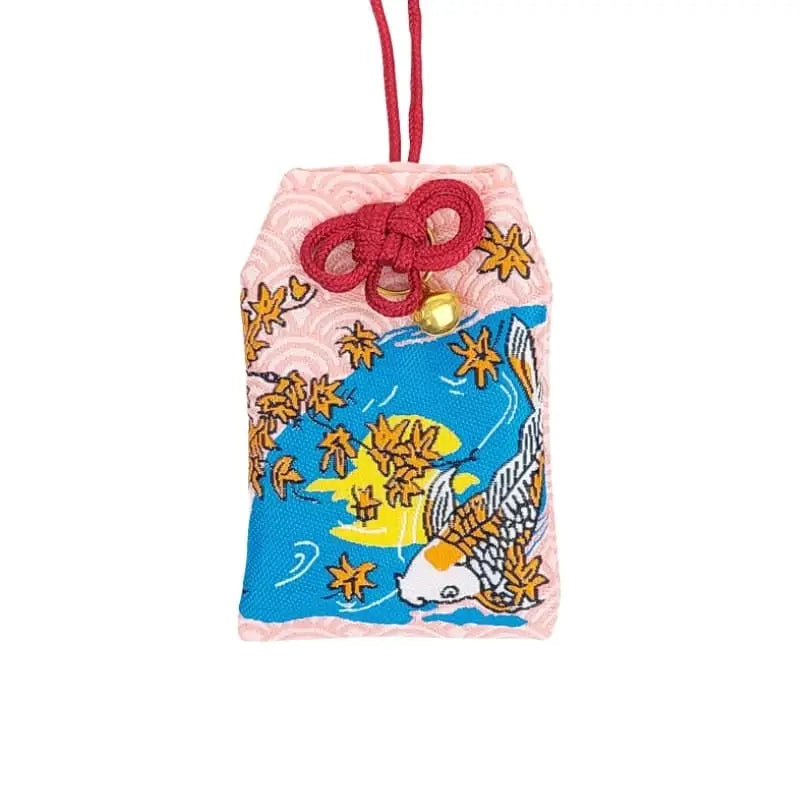 Carpe Koi e aceri Omamori