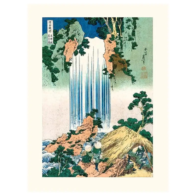 Poster giapponese Cascade de Yoro - A3