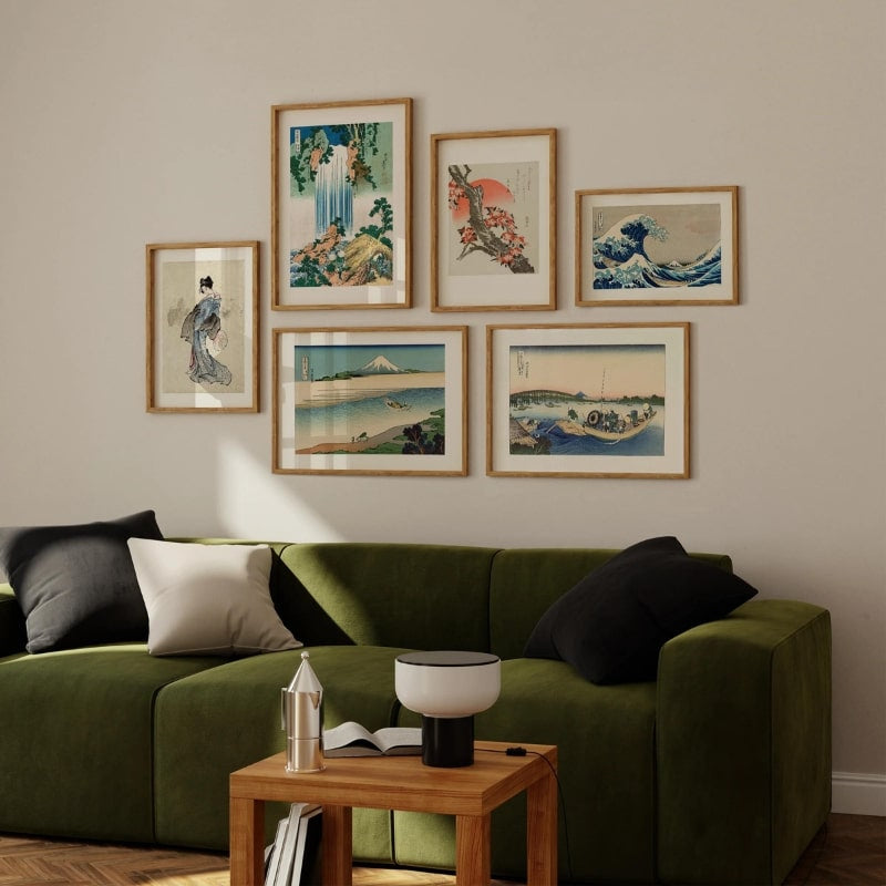 Cascade de Yoro Poster giapponese - A3