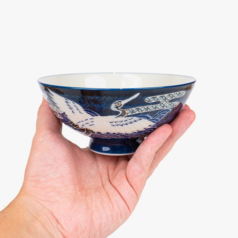 Ciotola Ceramica Giapponese – Tsuru Gru