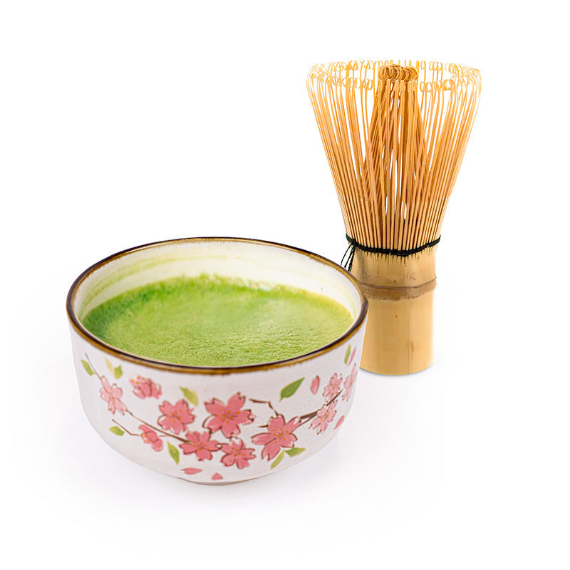 Ciotola Giapponese per Matcha Fiori di Ciliegio